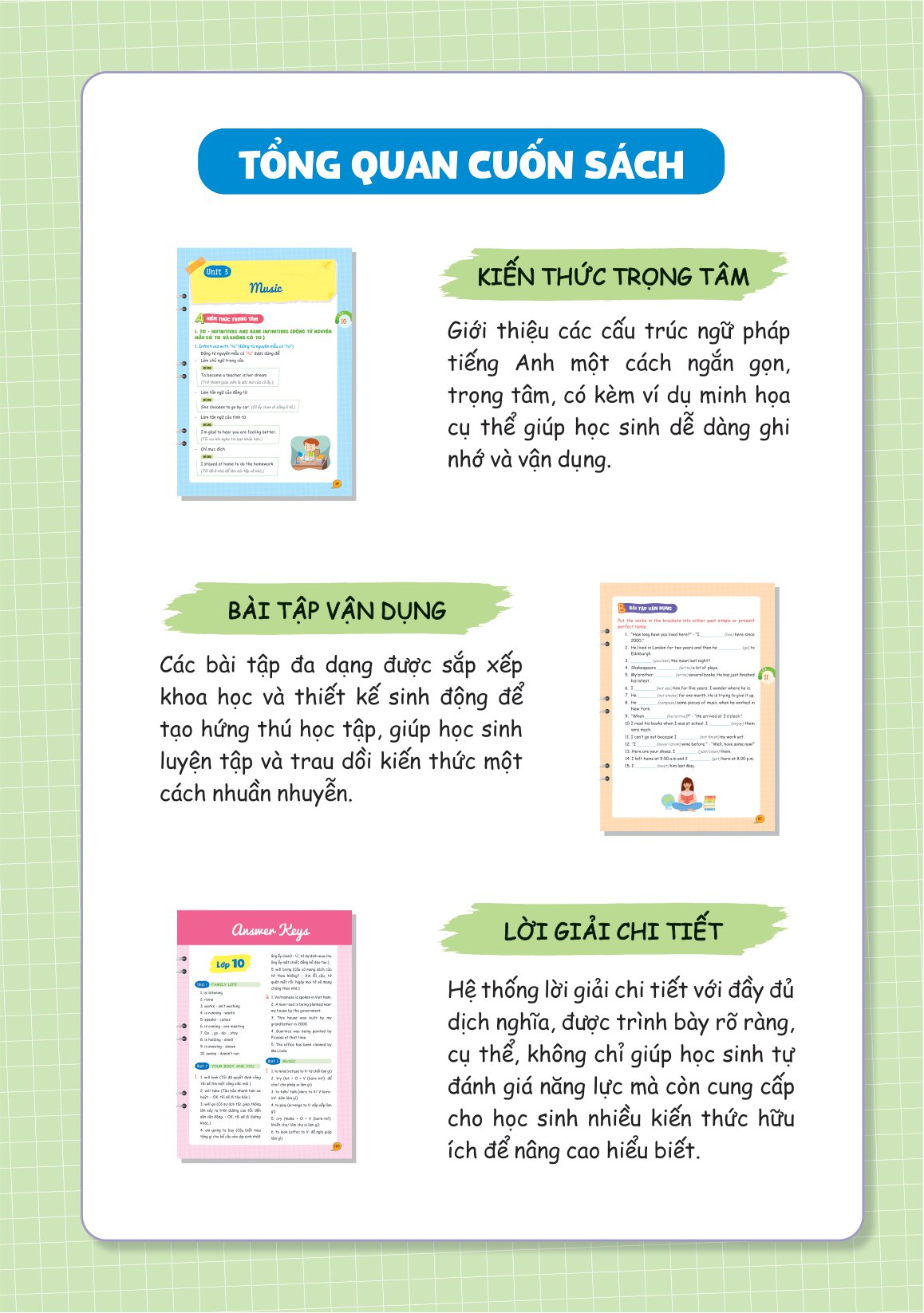 sổ tay ngữ pháp và bài tập tiếng anh lớp 10-11-12 - Ảnh 4