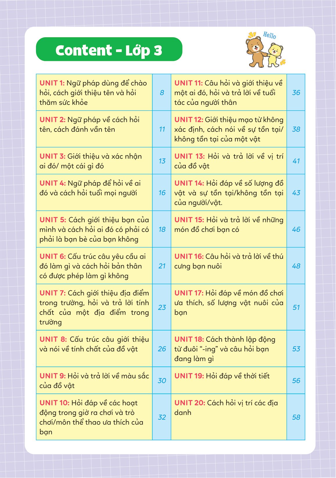 sổ tay ngữ pháp và bài tập tiếng anh lớp 3,4,5 - Ảnh 5