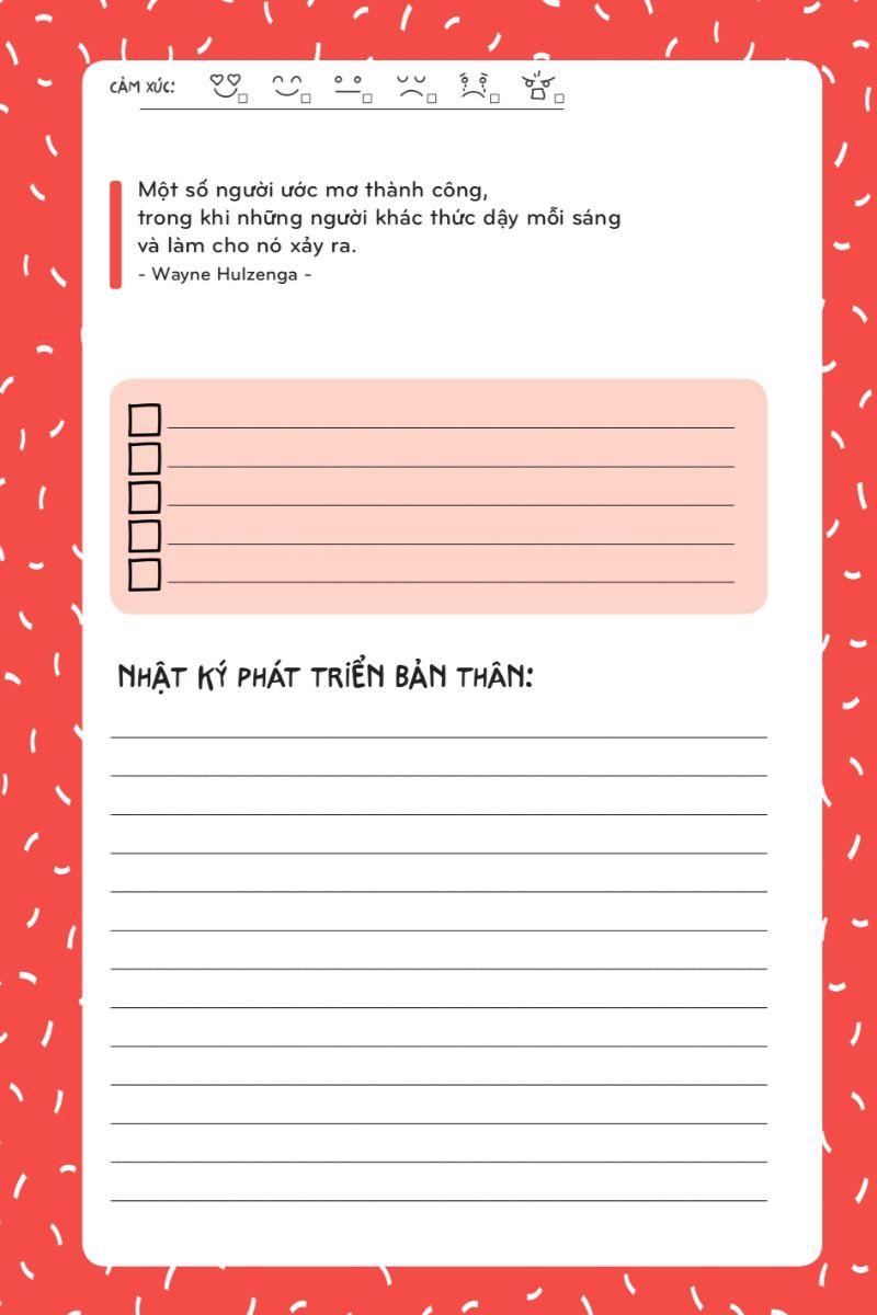 sổ tay thực hành 6x66 ngày thử thách (phiên bản đặc biệt giới hạn) - Ảnh 20