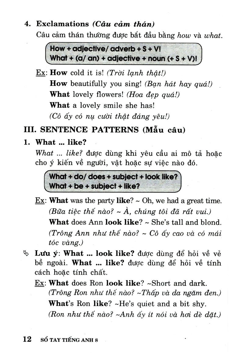 sổ tay tiếng anh 8 (tái bản 2017) - Ảnh 10