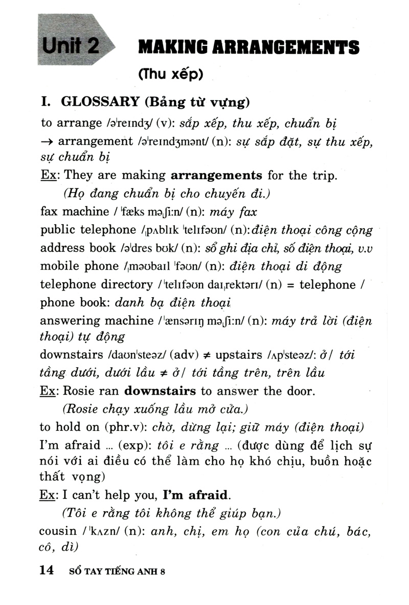 sổ tay tiếng anh 8 (tái bản 2017) - Ảnh 12