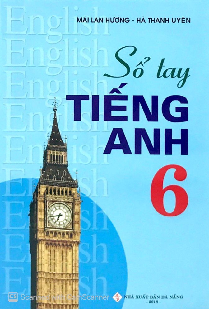 sổ tay tiếng anh - lớp 6 - Ảnh 2