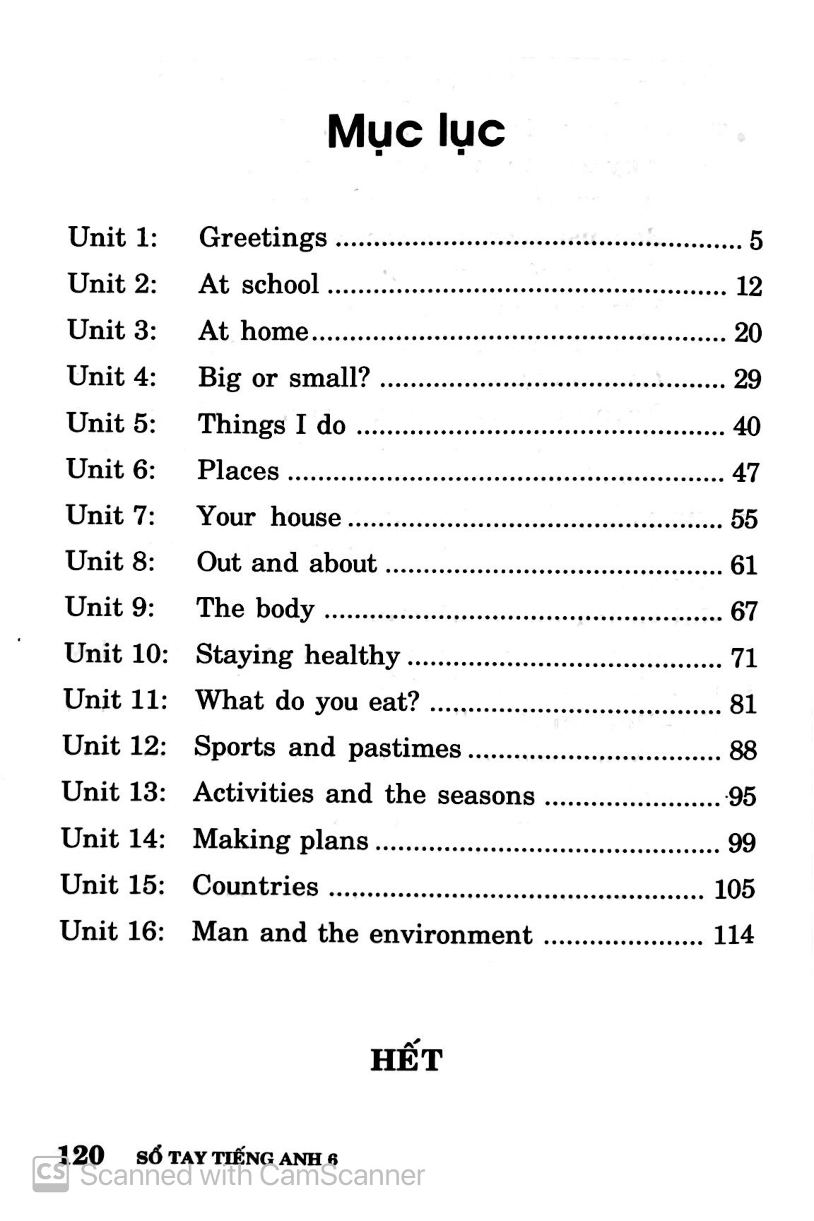 sổ tay tiếng anh - lớp 6 - Ảnh 3