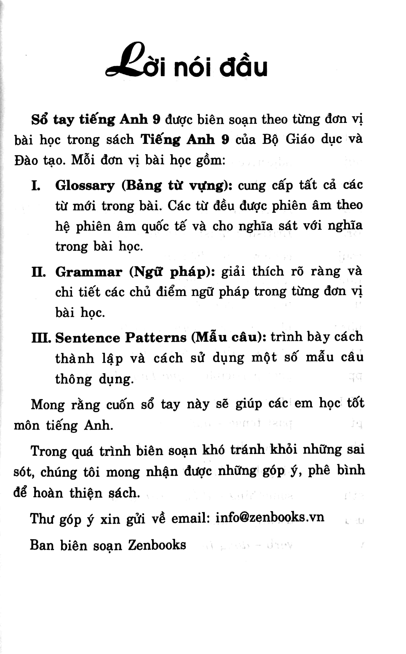 sổ tay tiếng anh - lớp 9 - Ảnh 5