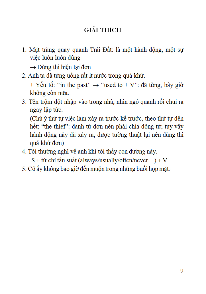 sổ tay tiếng anh trung học phổ thông (lớp 10 - 11 - 12) - Ảnh 15