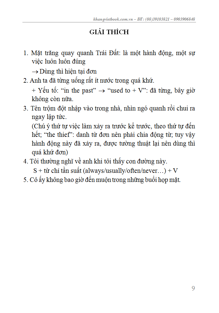 sổ tay tiếng anh trung học phổ thông (lớp 10 - 11 - 12) - Ảnh 16