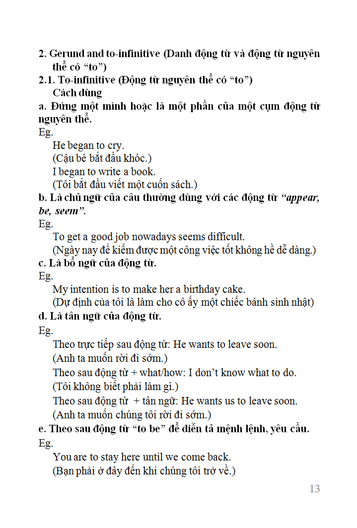 sổ tay tiếng anh trung học phổ thông (lớp 10 - 11 - 12) - Ảnh 21