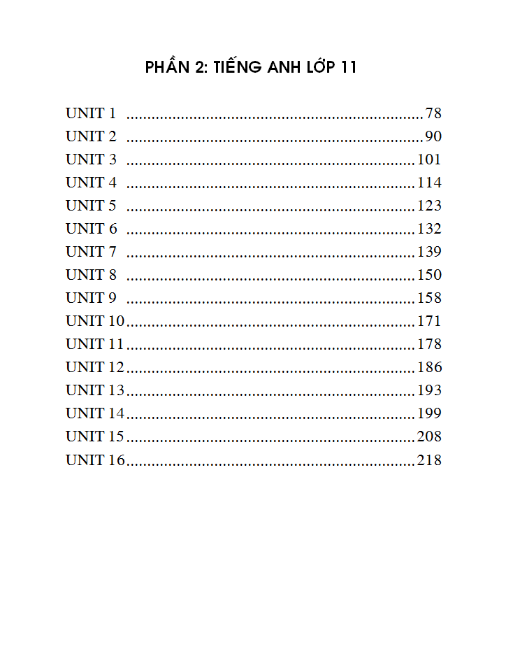sổ tay tiếng anh trung học phổ thông (lớp 10 - 11 - 12) - Ảnh 4