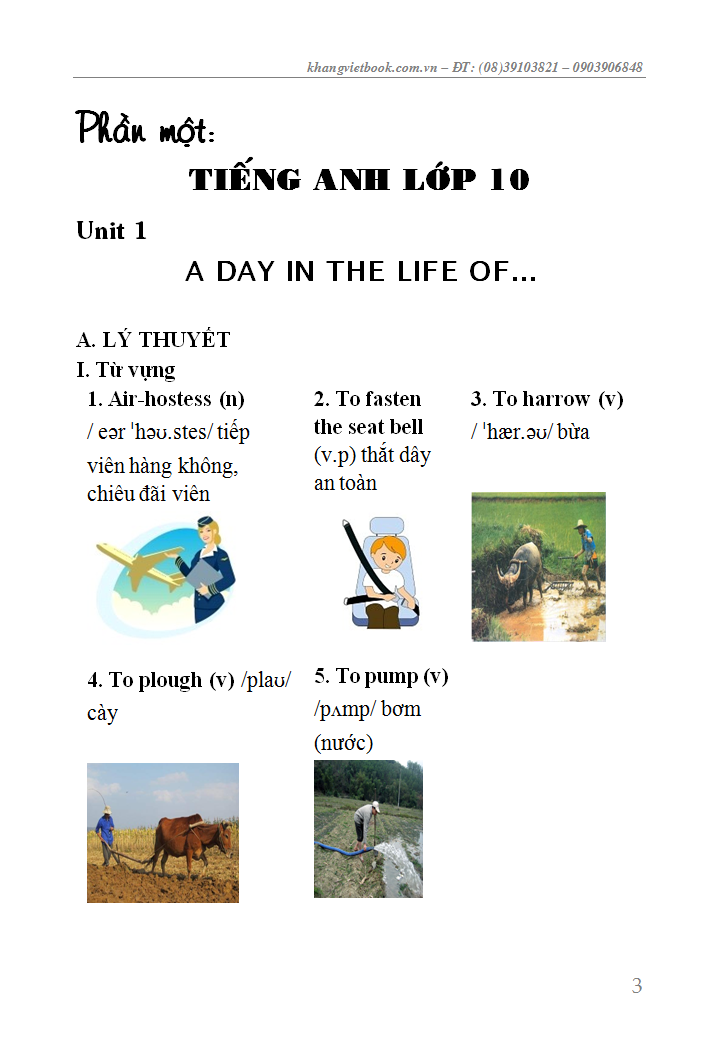 sổ tay tiếng anh trung học phổ thông (lớp 10 - 11 - 12) - Ảnh 7