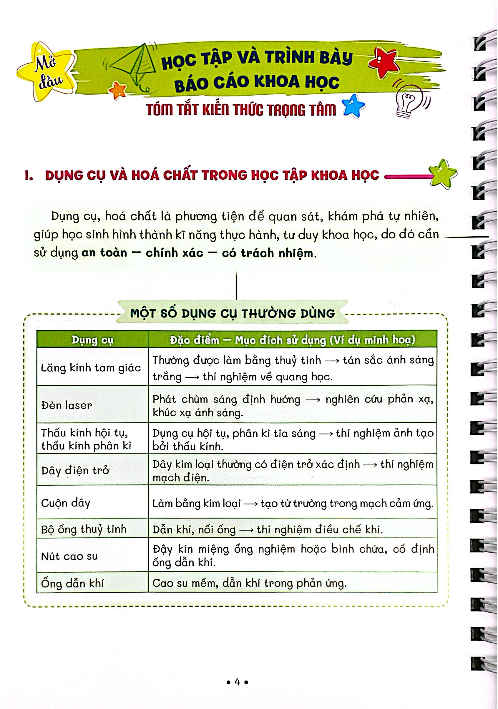 Sổ Tay Trọng Tâm Kiến Thức Khoa Học Tự Nhiên 9 - Ảnh 5