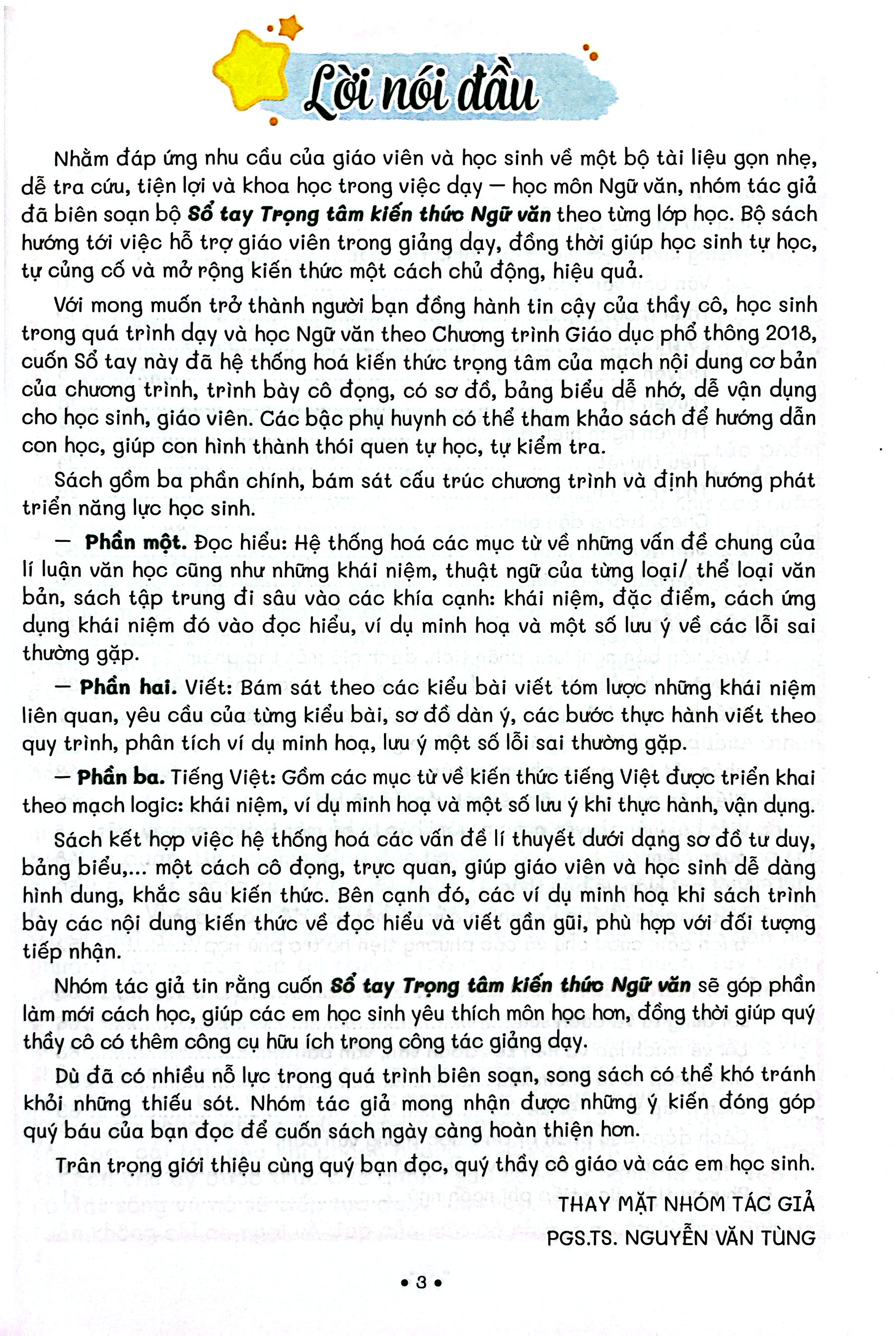 Sổ Tay Trọng Tâm Kiến Thức Ngữ Văn 10 - Ảnh 3