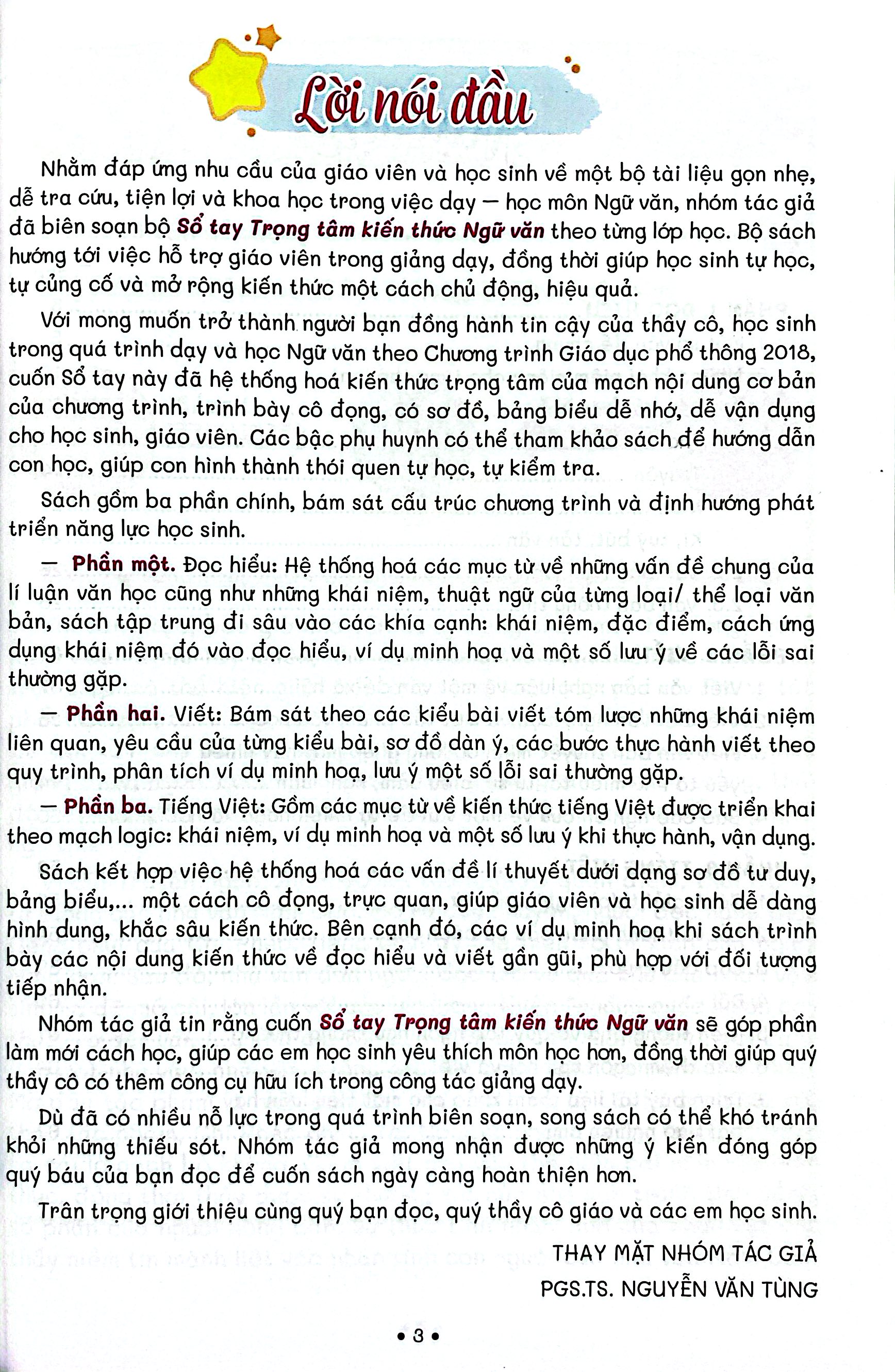 Sổ Tay Trọng Tâm Kiến Thức Ngữ Văn 11 - Ảnh 3