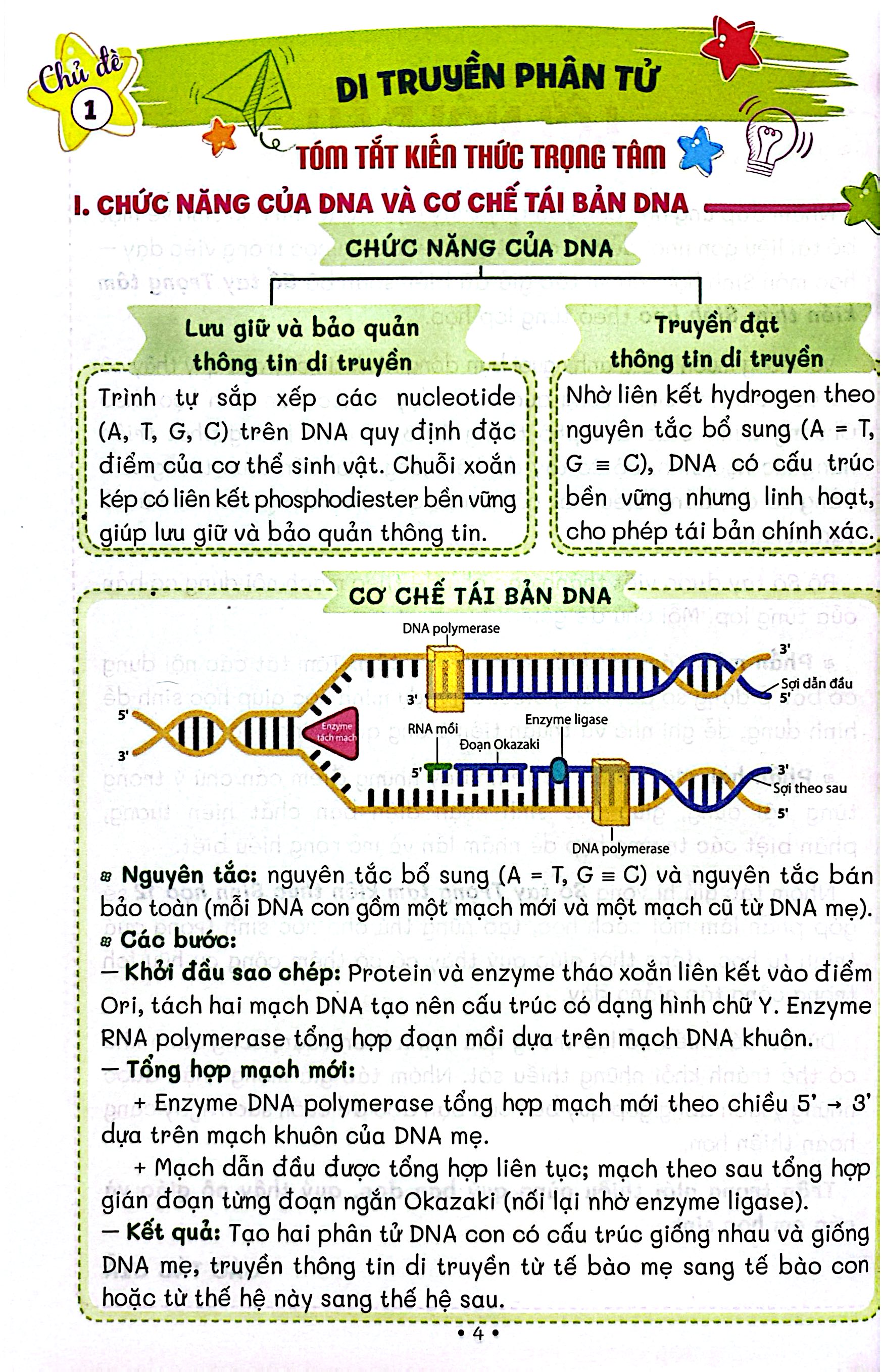 Sổ Tay Trọng Tâm Kiến Thức Sinh Học 12 - Ảnh 5