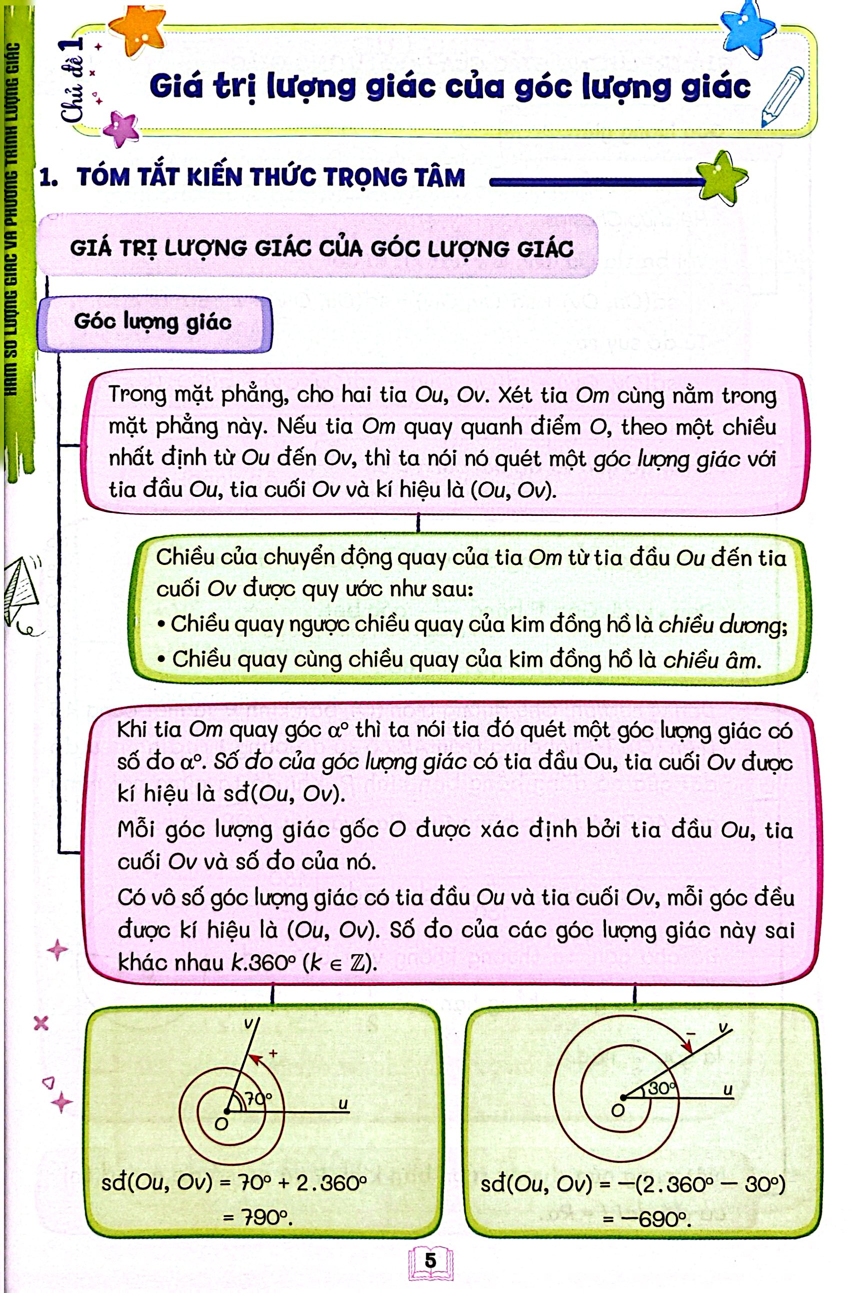 Sổ Tay Trọng Tâm Kiến Thức Toán 11 - Ảnh 5