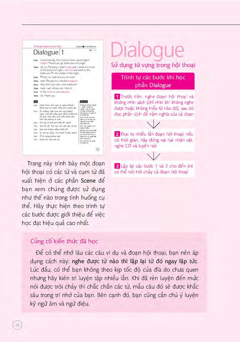 sổ tay từ vựng tiếng anh - từ lúc thức giấc đến khi đi ngủ (bao gồm sách và 1 đĩa mp3) - Ảnh 10
