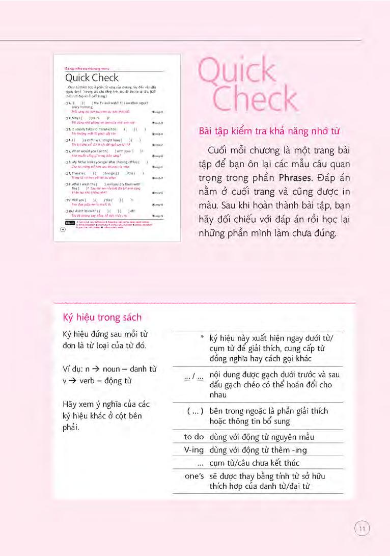 sổ tay từ vựng tiếng anh - từ lúc thức giấc đến khi đi ngủ (bao gồm sách và 1 đĩa mp3) - Ảnh 11