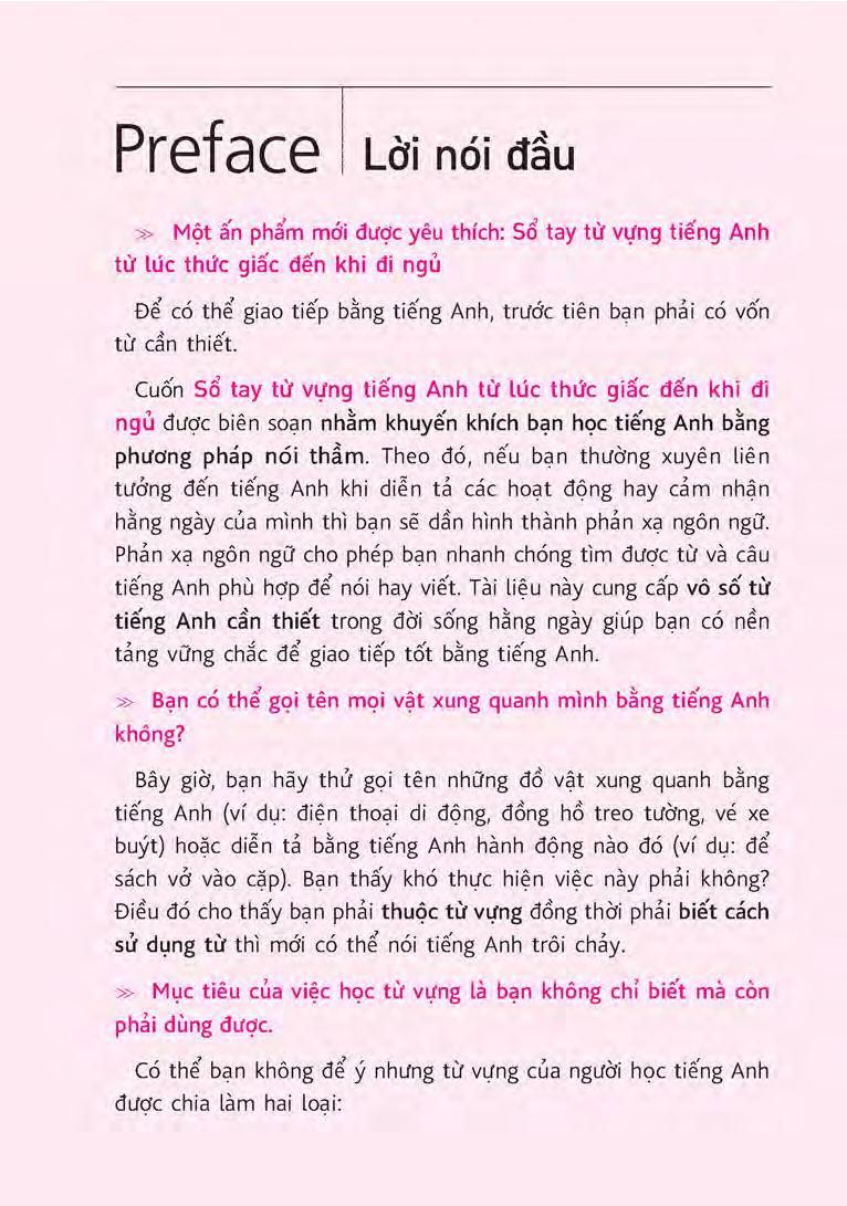 sổ tay từ vựng tiếng anh - từ lúc thức giấc đến khi đi ngủ (bao gồm sách và 1 đĩa mp3) - Ảnh 3