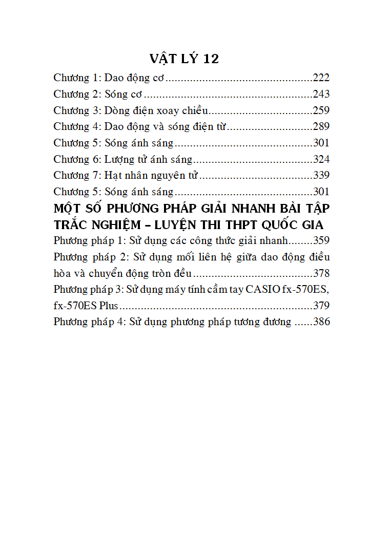 sổ tay vật lý trung học phổ thông (lớp 10-11-12) - Ảnh 3