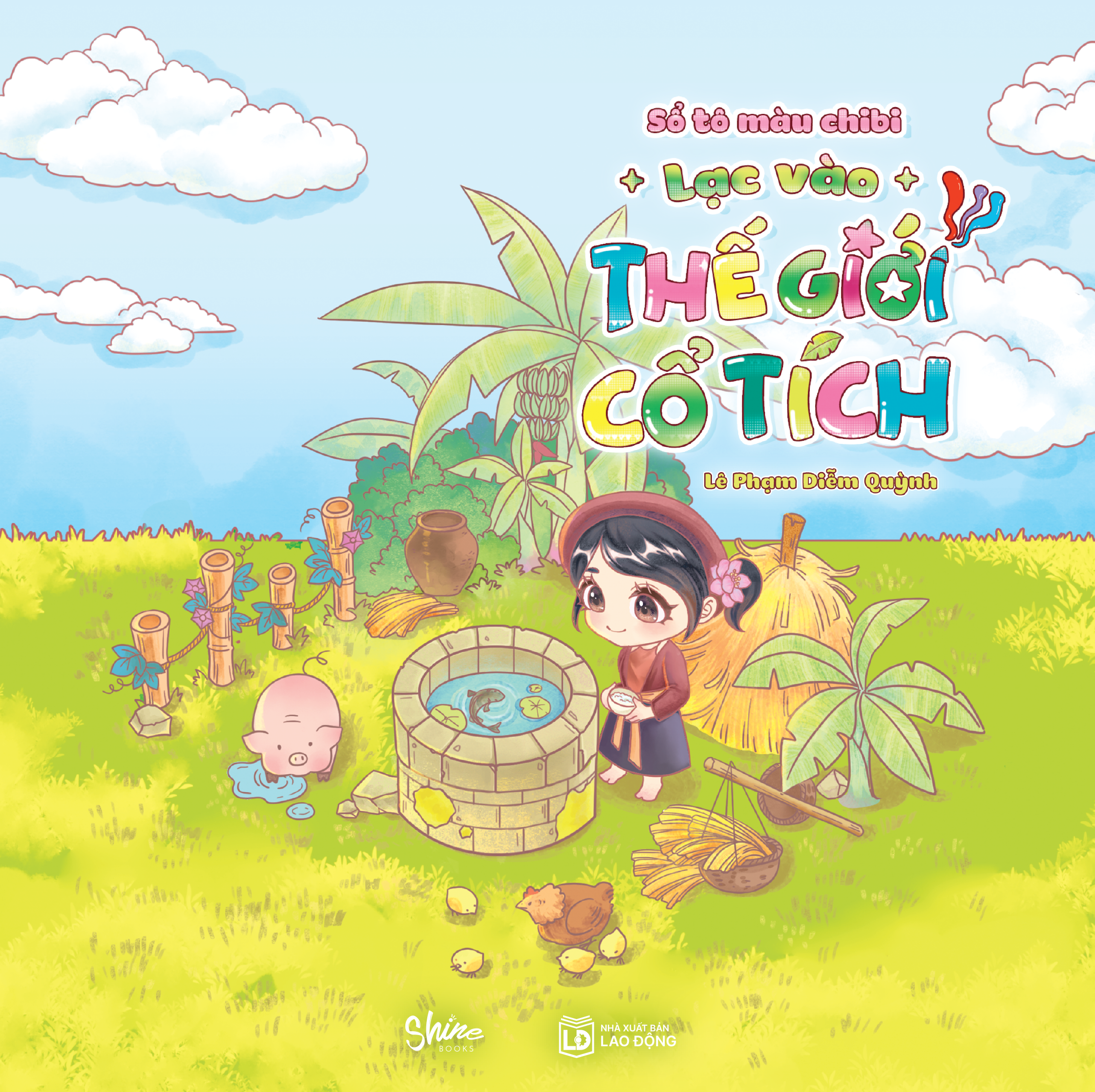 Sổ Tô Màu Chibi - Lạc Vào Thế Giới Cổ Tích - Ảnh 2