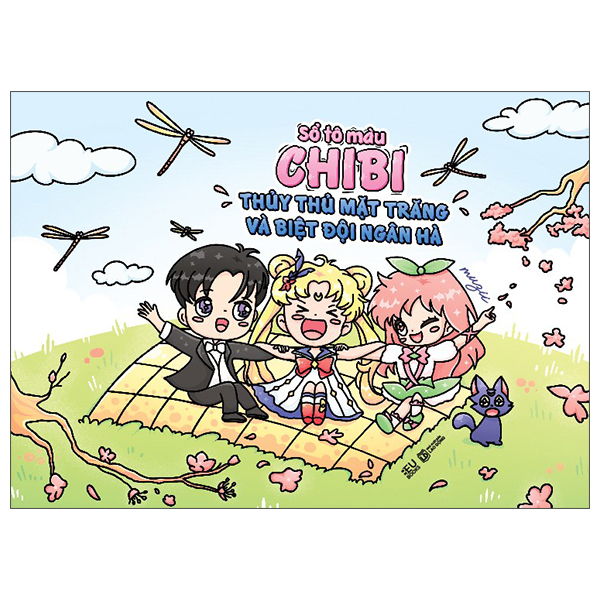 Sổ Tô Màu Chibi - Thủy Thủ Mặt Trăng Và Biệt Đội Ngân Hà