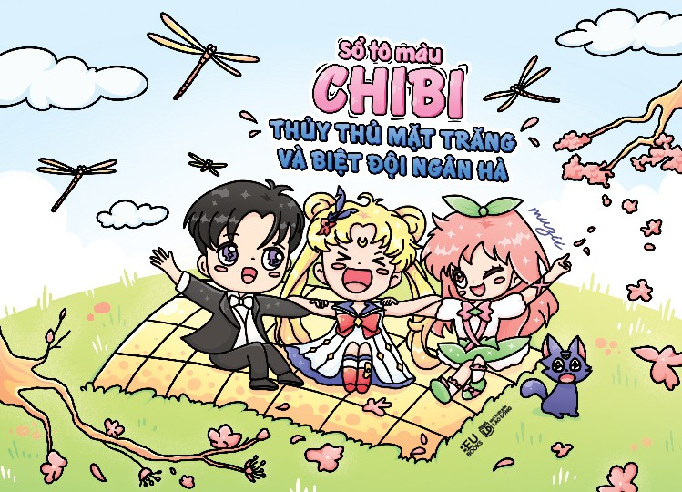 Sổ Tô Màu Chibi - Thủy Thủ Mặt Trăng Và Biệt Đội Ngân Hà - Ảnh 2