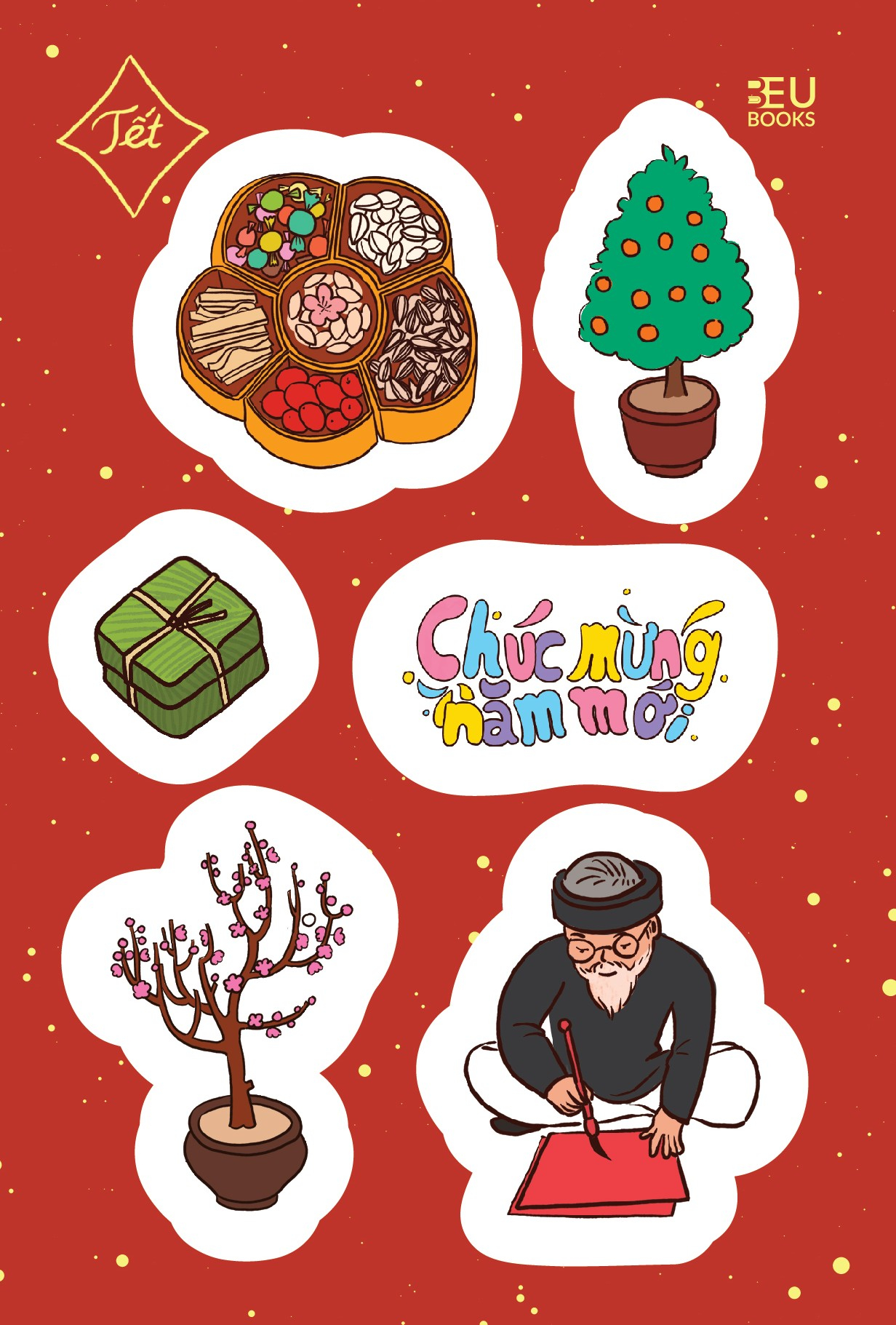 Sổ Tô Màu - Vui Tết Rộn Ràng - Muôn Sắc Nở Hoa - Ảnh 5