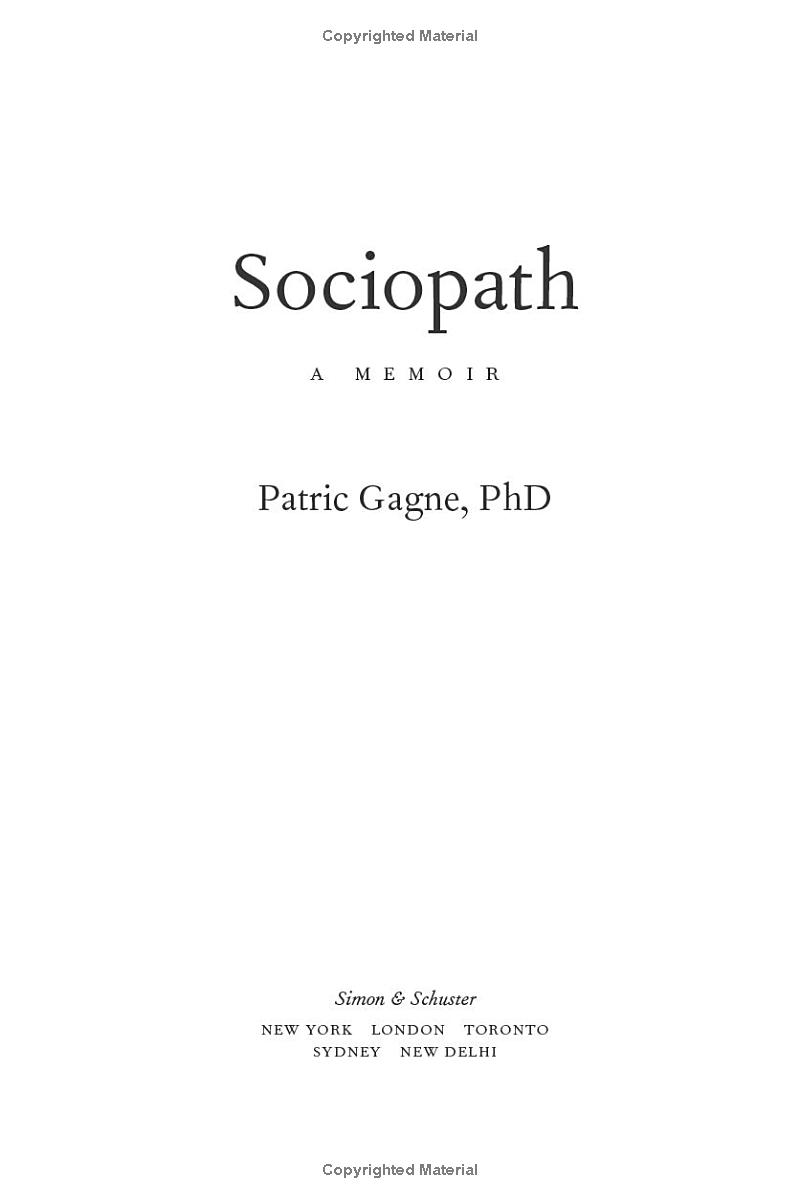 sociopath - a memoir - Ảnh 2
