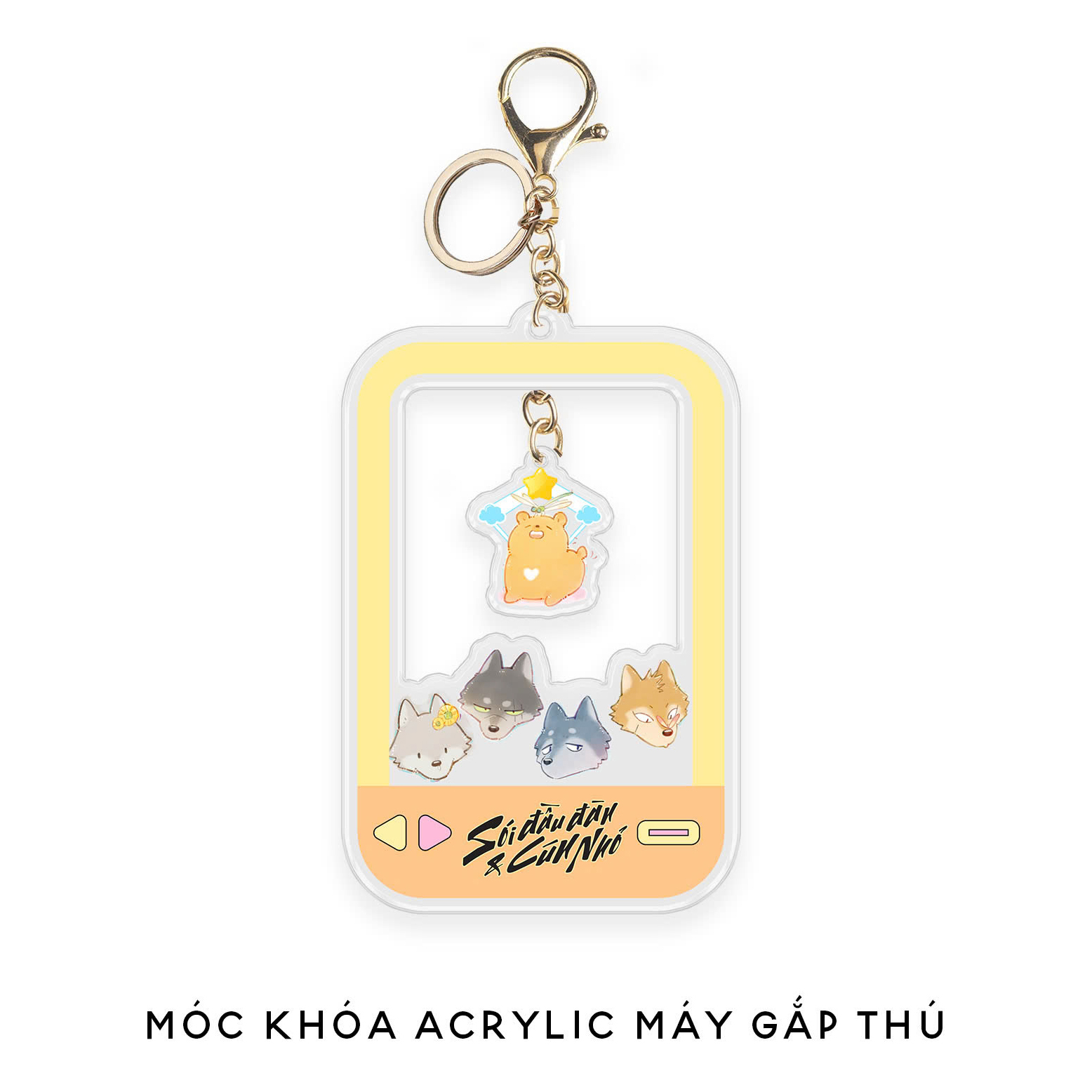 sói đầu đàn và cún nhỏ - tập 3 - bản đặc biệt - tặng kèm 2 ticket + 1 clear file đại ca sói + 1 nam châm trang trí tủ lạnh + 1 móc khóa máy gắp thú - Ảnh 7