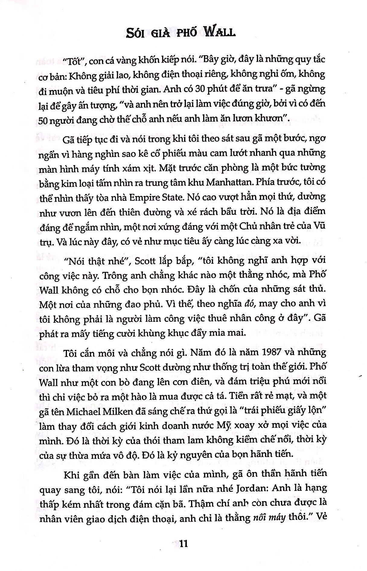 sói già phố wall - phần 1 (tái bản 2024) - Ảnh 10