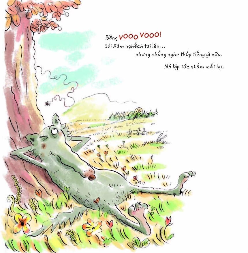 sói xám siêu xui xẻo - Ảnh 4