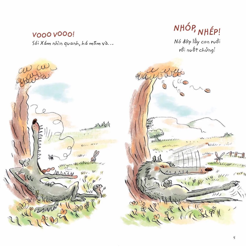 sói xám siêu xui xẻo - Ảnh 5