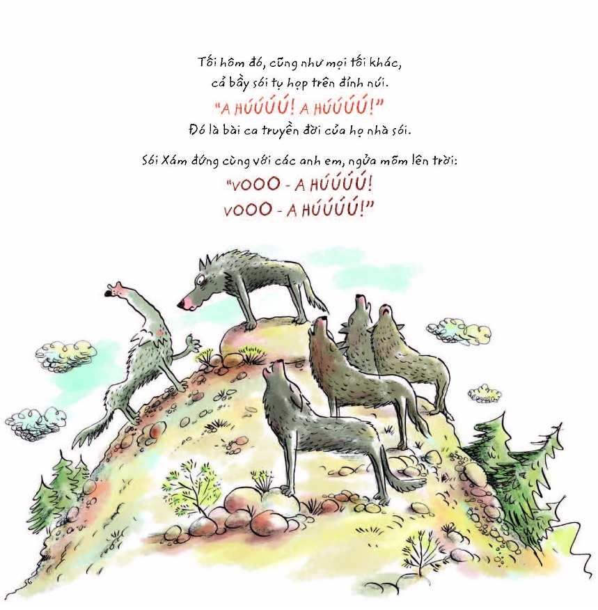 sói xám siêu xui xẻo - Ảnh 6