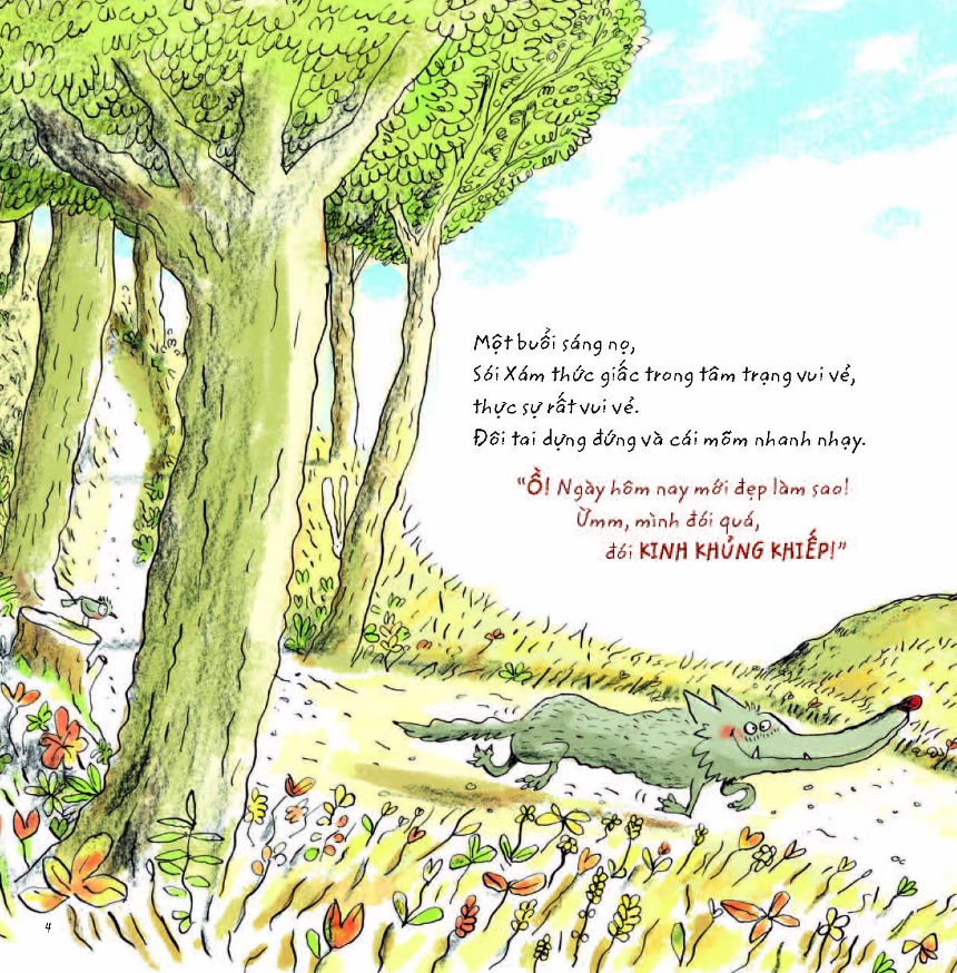 sói xám sốt sắng săn - Ảnh 4