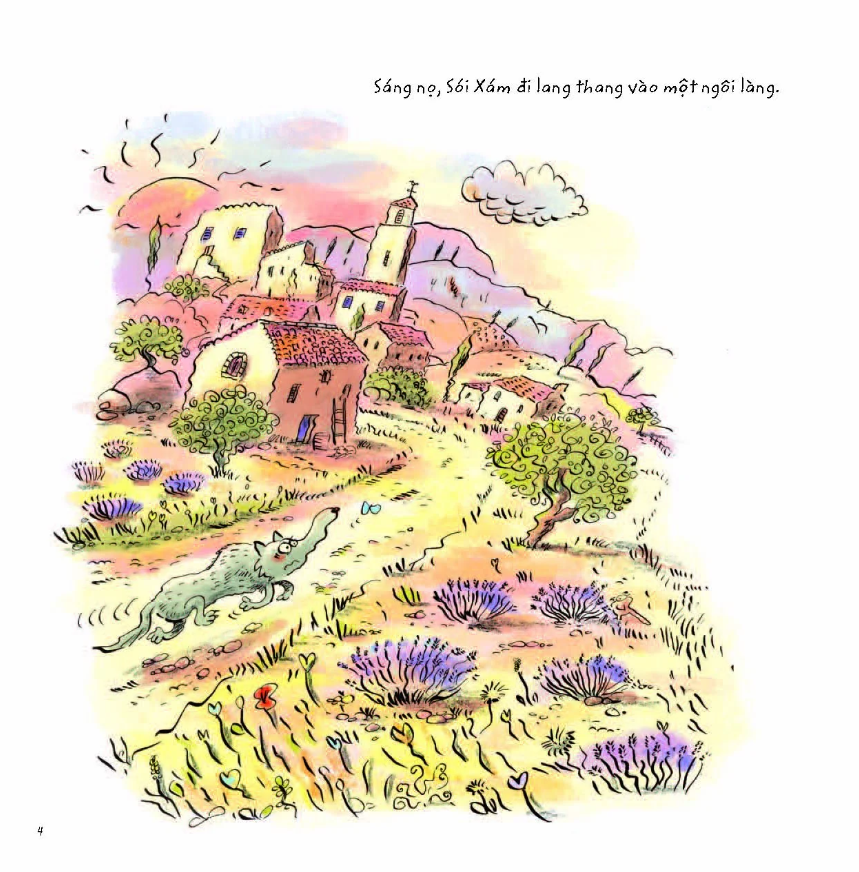 sói xám sục sơn xanh - Ảnh 4