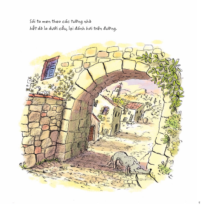 sói xám sục sơn xanh - Ảnh 5