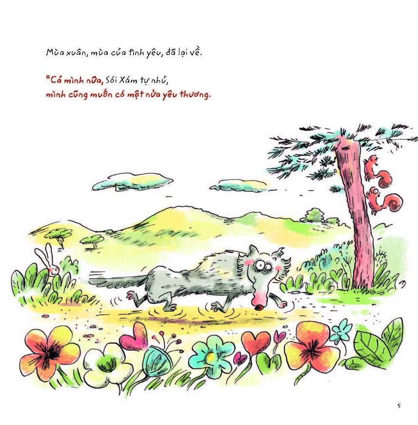 sói xám xốn xang - Ảnh 5