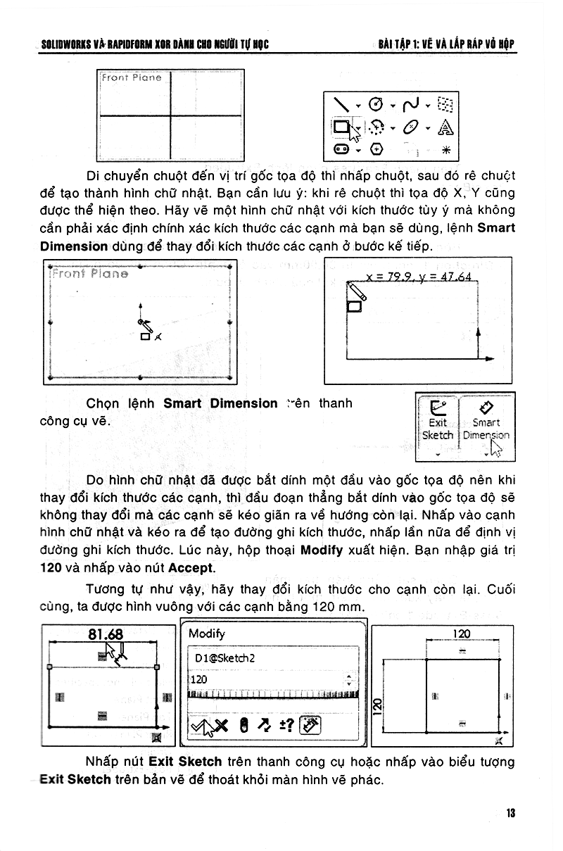 solidworks & rapidform xor dành cho người tự học - Ảnh 12
