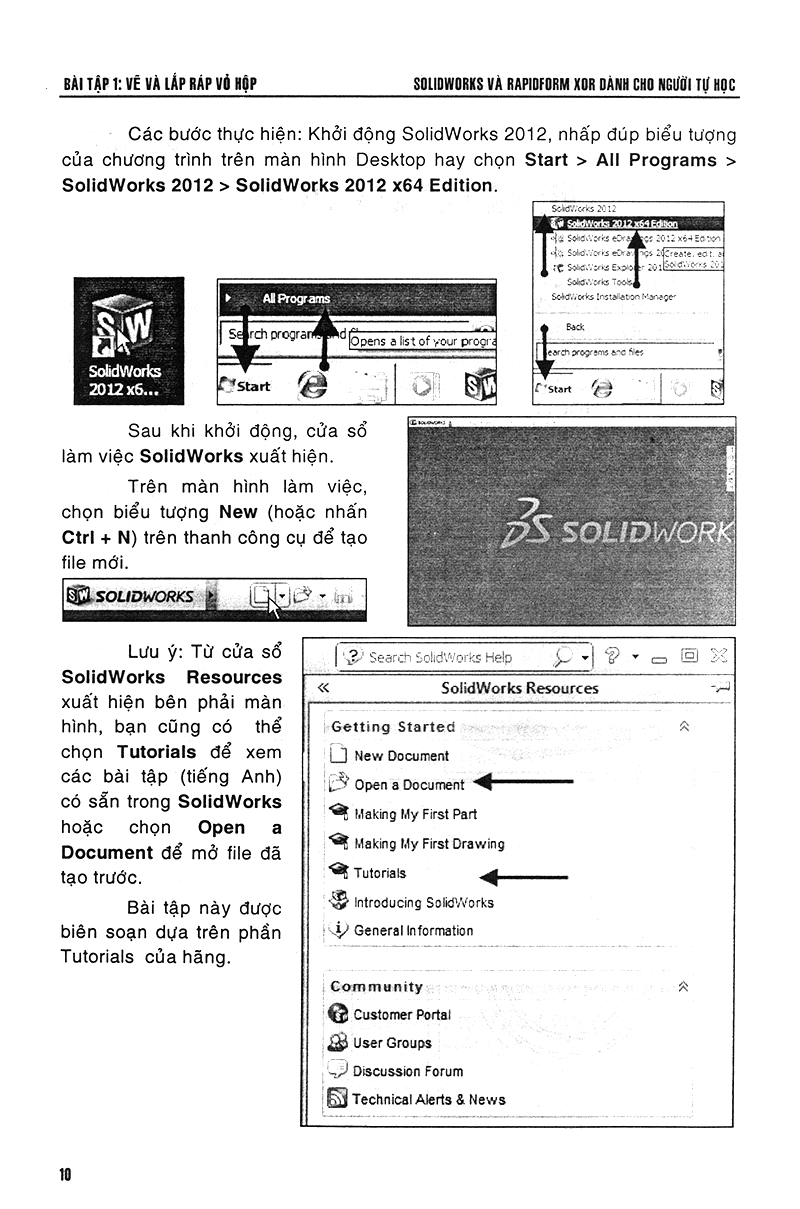 solidworks & rapidform xor dành cho người tự học - Ảnh 9