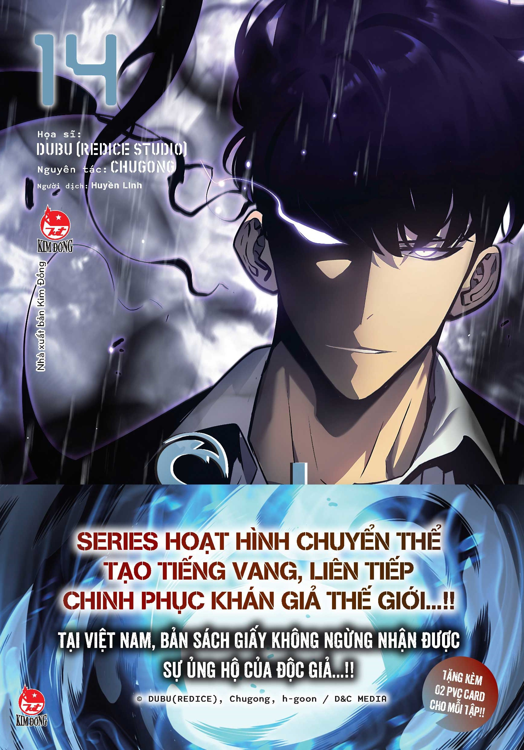 solo leveling - tôi thăng cấp một mình - tập 14 - tặng kèm obi + 2 pvc card - Ảnh 3