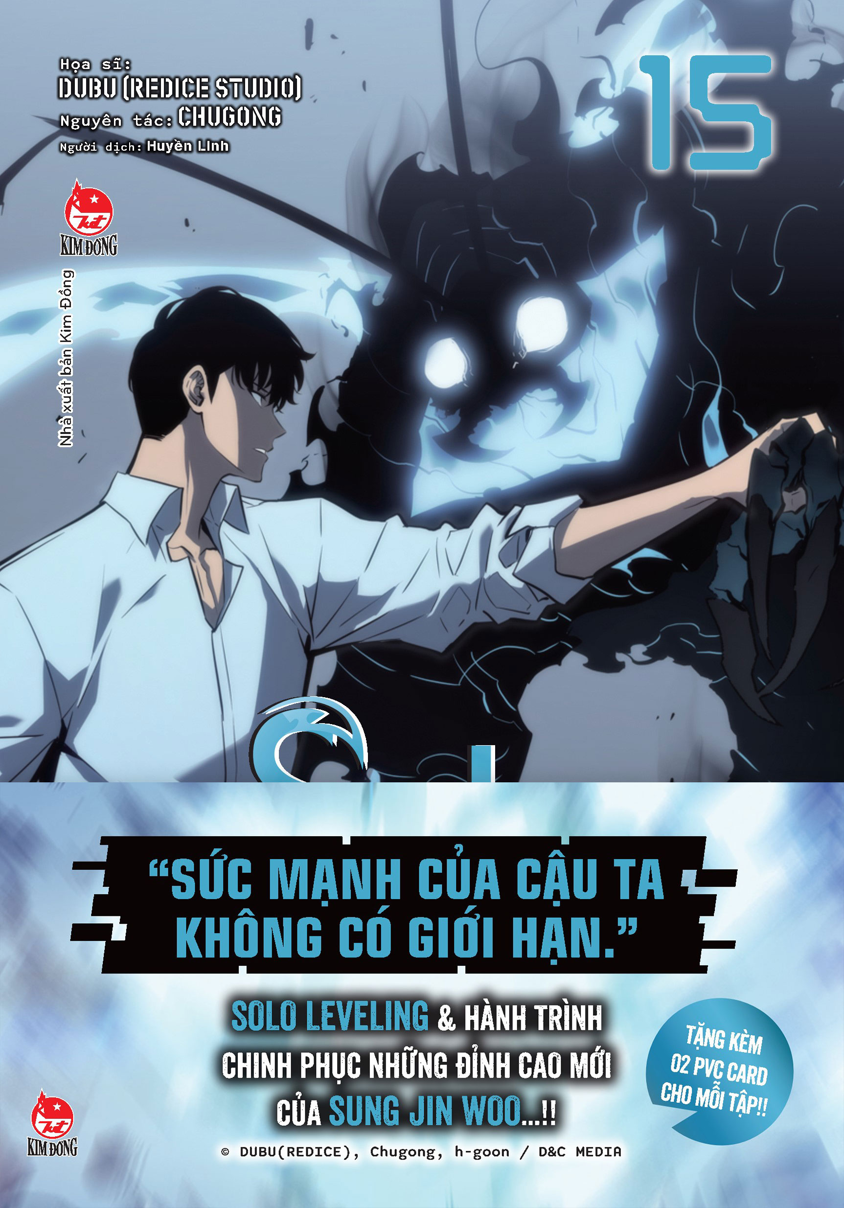 solo leveling - tôi thăng cấp một mình - tập 15 - tặng kèm obi + 2 pvc card - Ảnh 3