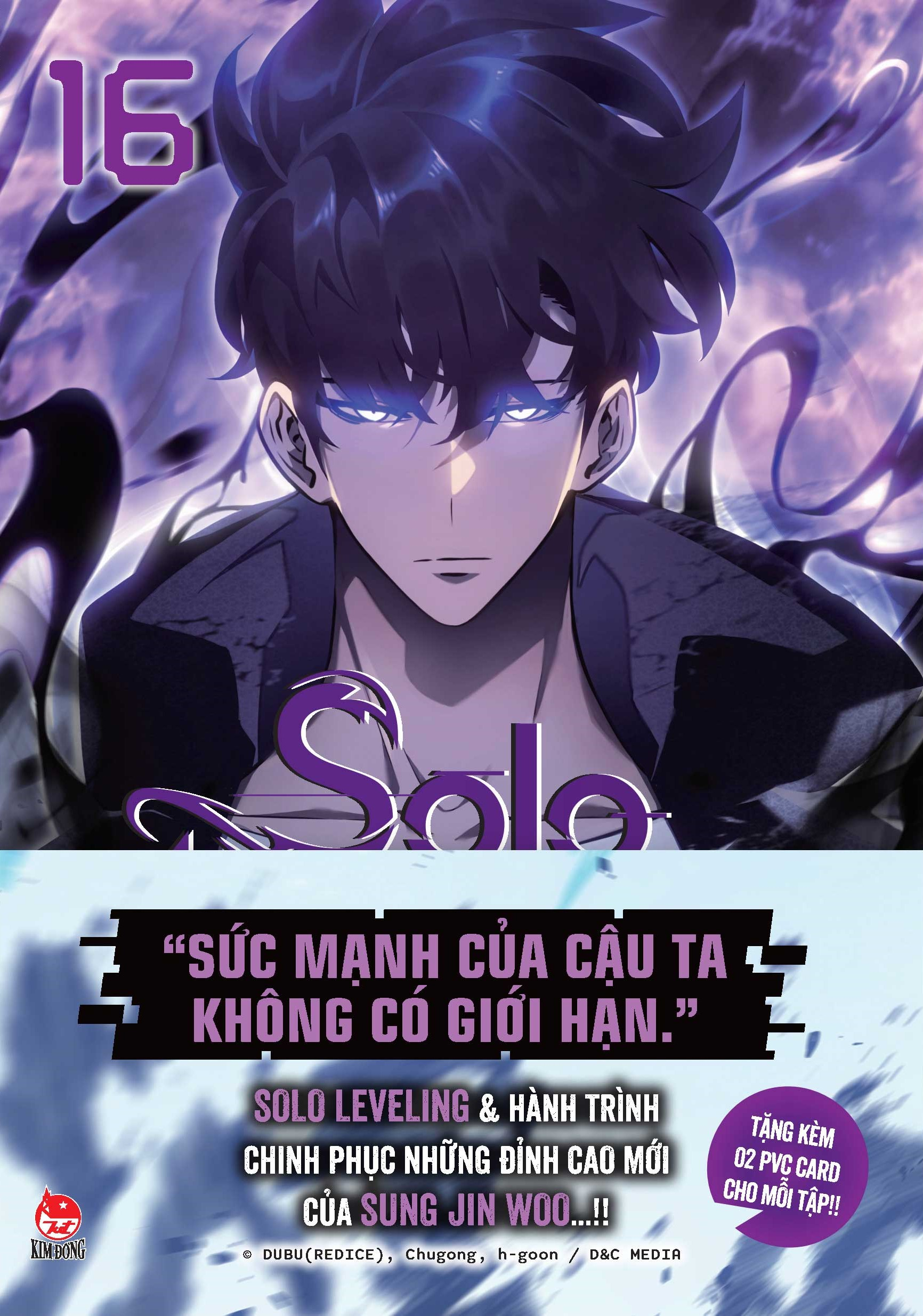 solo leveling - tôi thăng cấp một mình - tập 16 - tặng kèm obi + 2 pvc card - Ảnh 3
