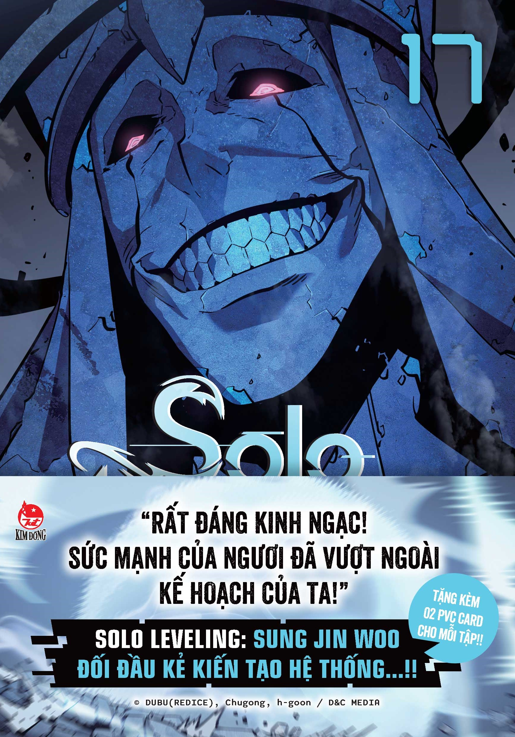 solo leveling - tôi thăng cấp một mình - tập 17 - tặng kèm obi + 2 pvc card - Ảnh 3