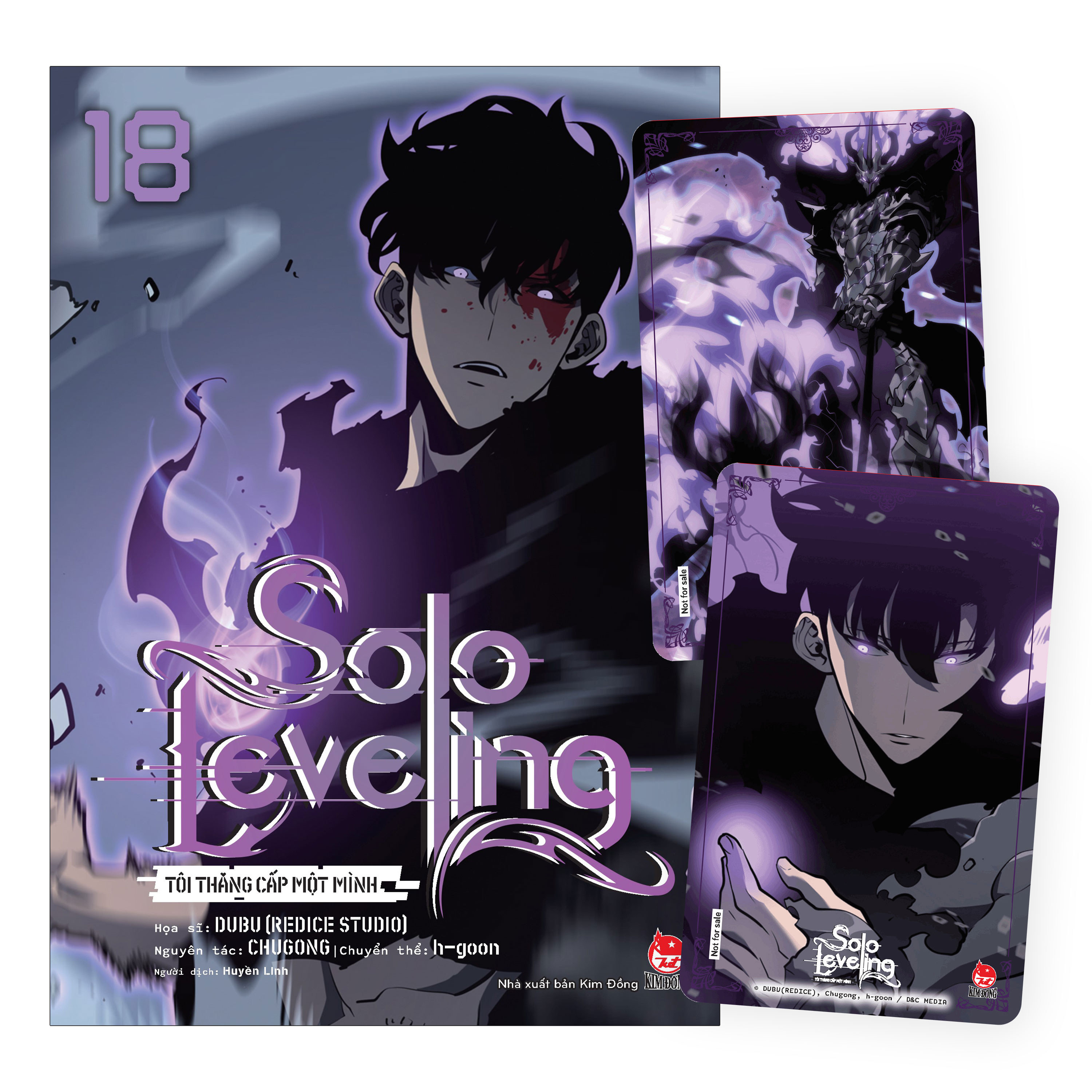 solo leveling - tôi thăng cấp một mình - tập 18 - tặng kèm obi + 2 pvc card - Ảnh 2