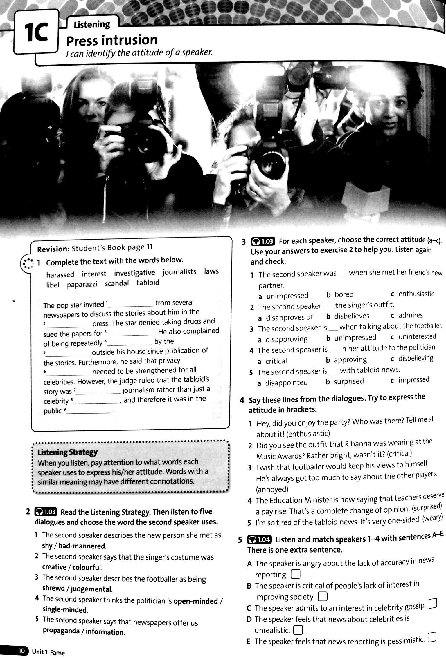 solutions: upper-intermediate: workbook - 3rd edition - Ảnh 9