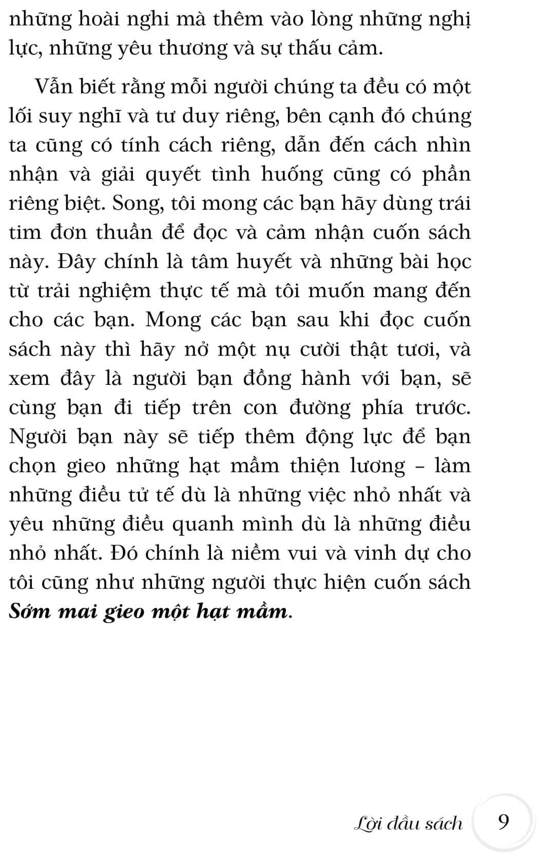 sớm mai gieo một hạt mầm - Ảnh 10