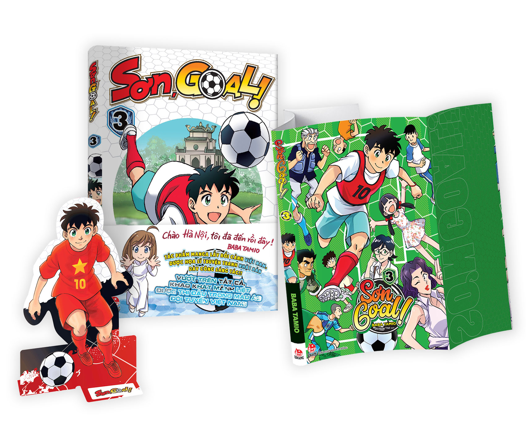 sơn, goal! - tập 3 - tặng kèm standee pvc + obi + bìa áo đặc biệt - Ảnh 2