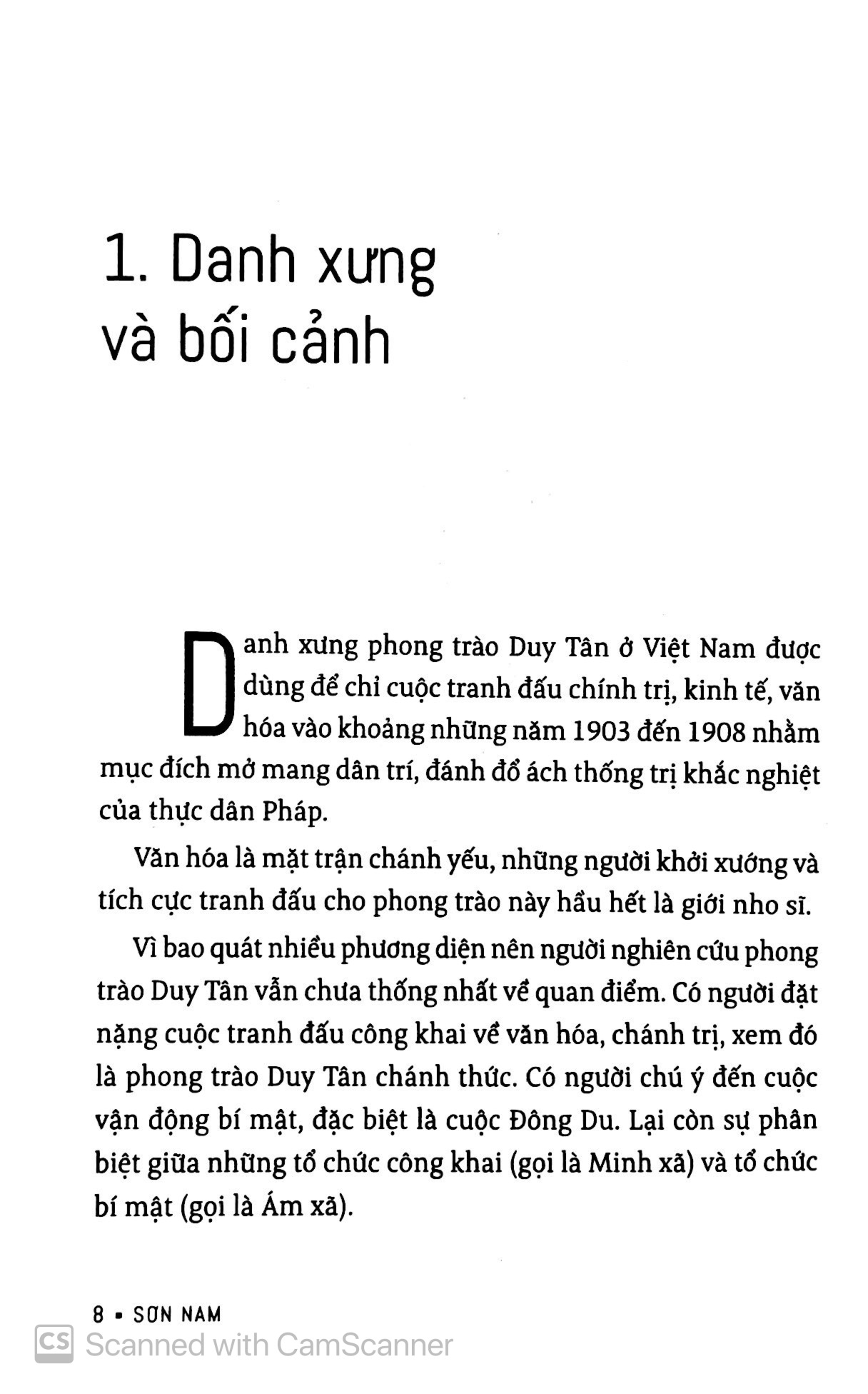 sơn nam - phong trào duy tân ở bắc, trung, nam (tái bản) - Ảnh 4