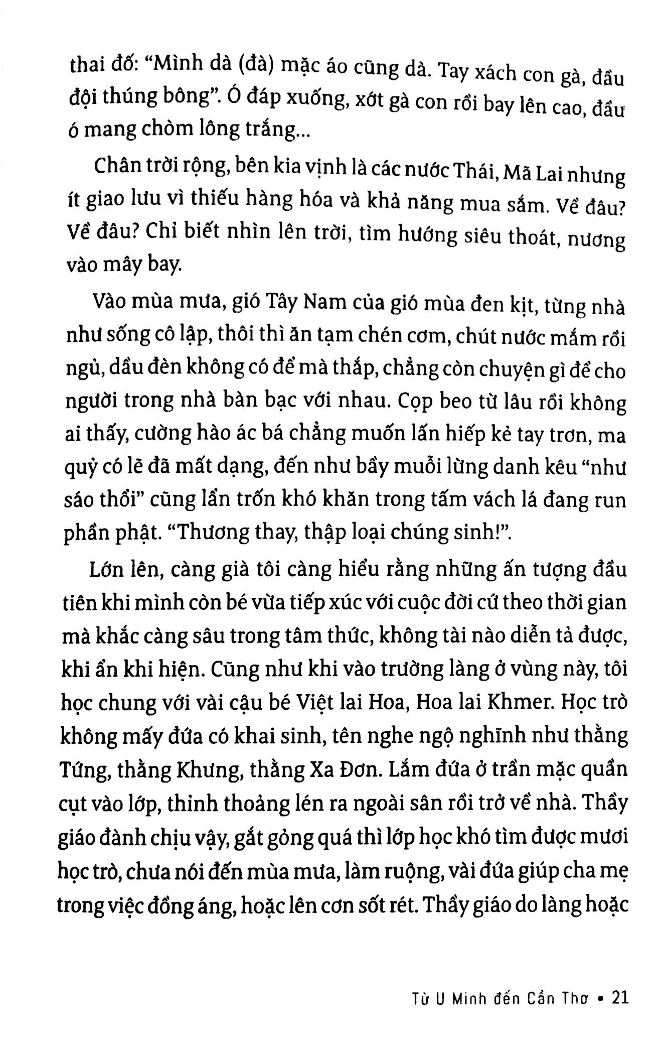 sơn nam - từ u minh đến cần thơ - ở chiền khu 9 - 20 năm giữa lòng đô thị-bình an (tb 2018) - Ảnh 7
