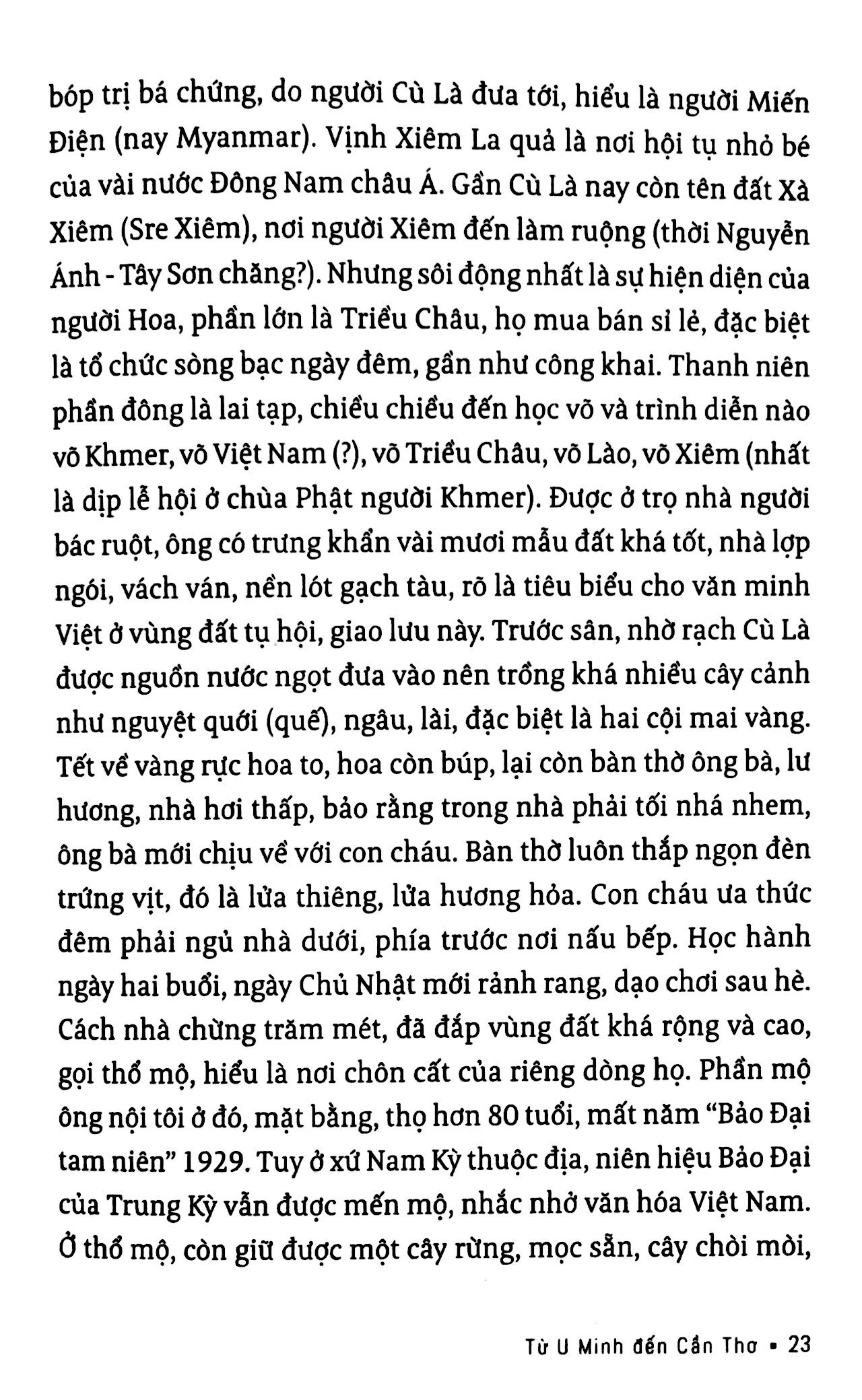 sơn nam - từ u minh đến cần thơ - ở chiền khu 9 - 20 năm giữa lòng đô thị-bình an (tb 2018) - Ảnh 9