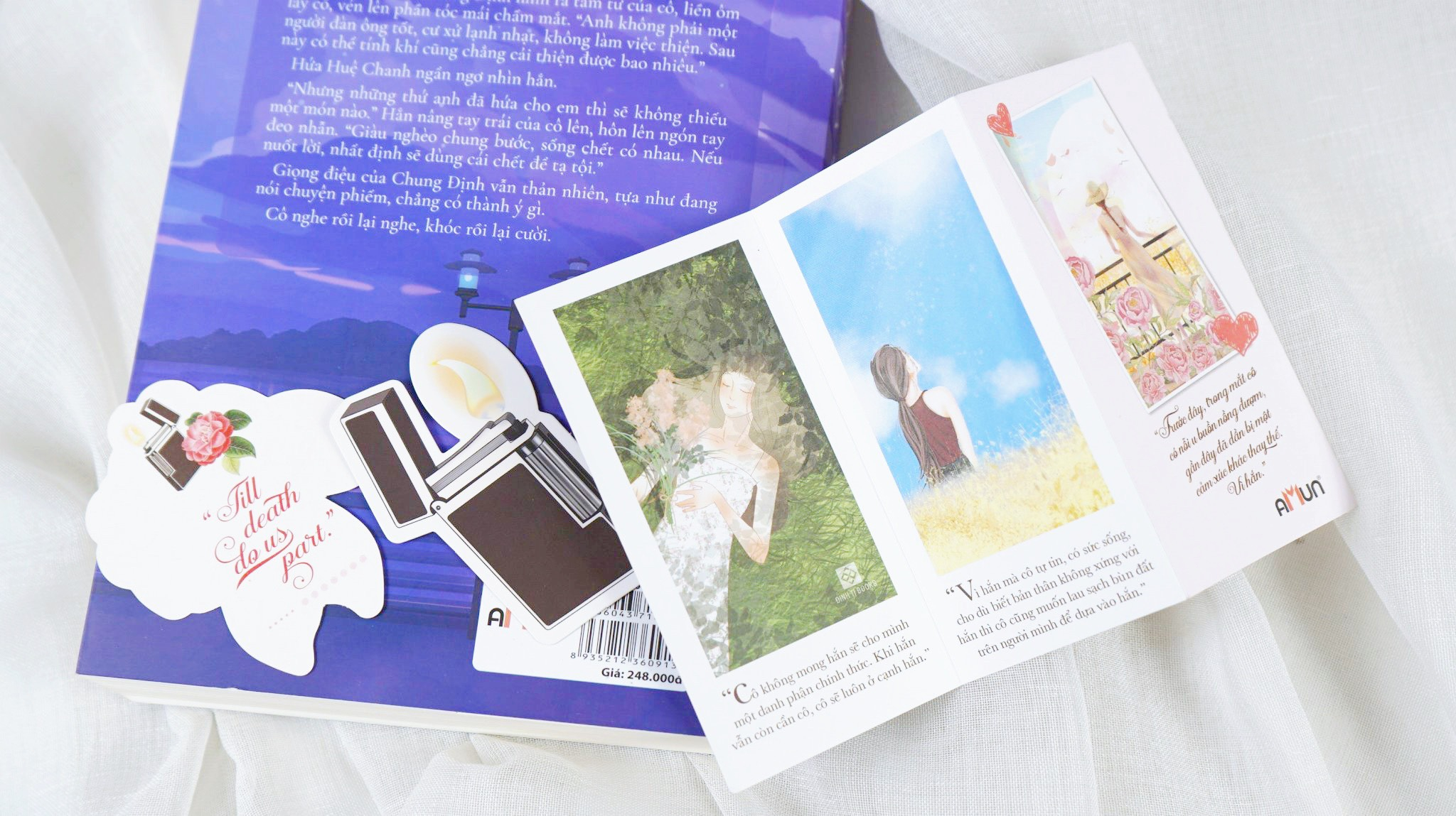 sơn trà nở muộn - tặng kèm 1 bookmark hoa sơn trà + 1 bookmark chiếc bật lửa + 1 postcard - Ảnh 12